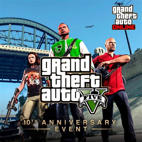 Celebrate Ten Years of Grand Theft Auto V .